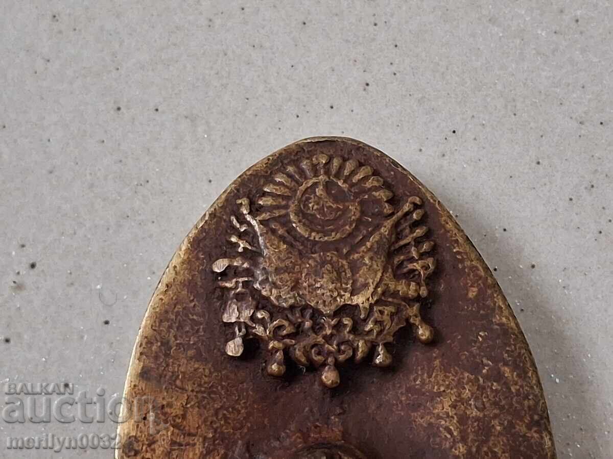 Ottoman State Bronze Seal 19th Century UNIQUE - 5