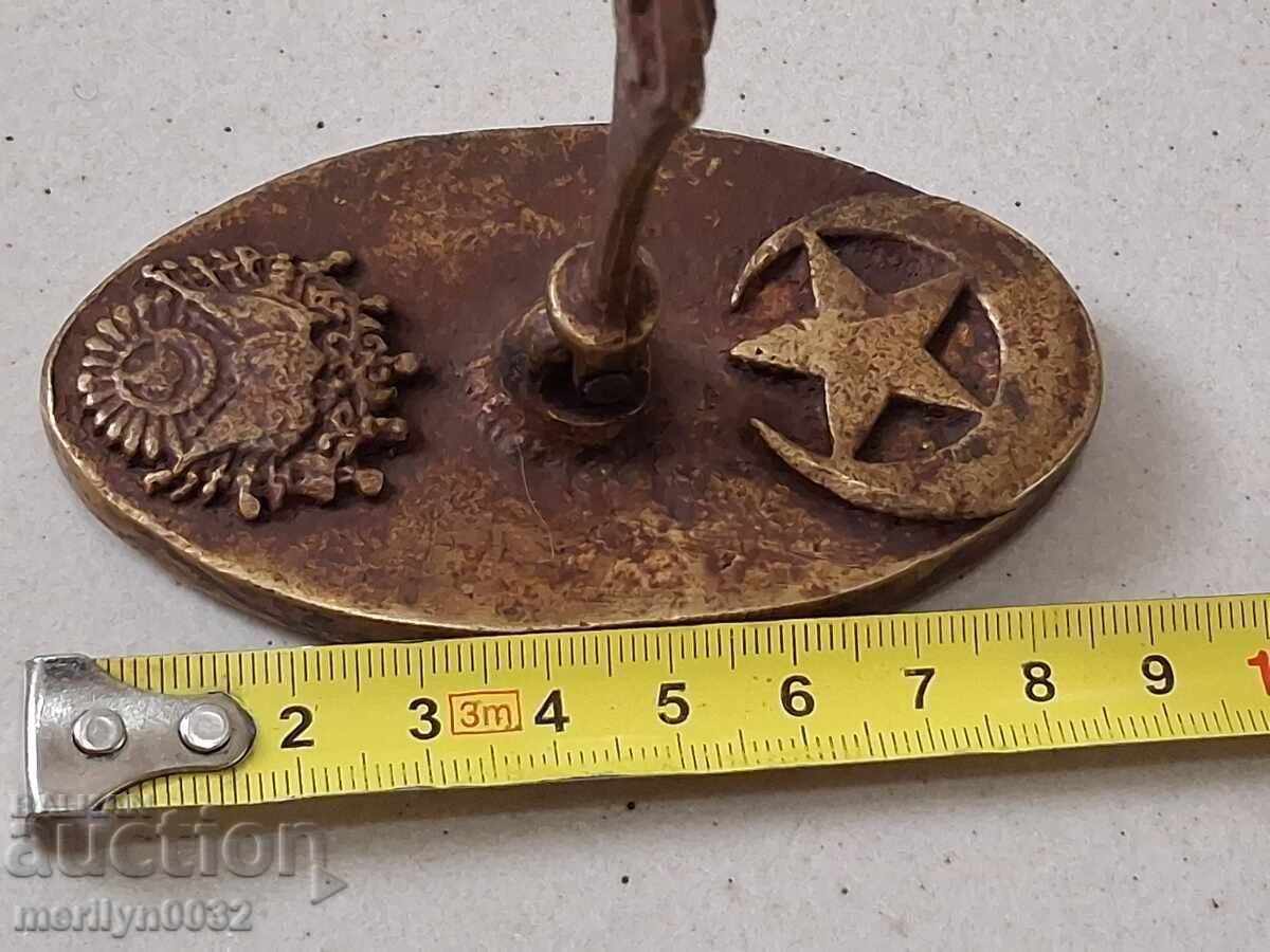 Ottoman State Bronze Seal 19th Century UNIQUE - 6