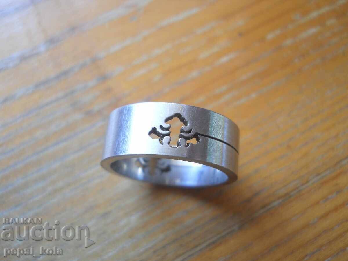 Δημοπρασία Δαχτυλίδι-βέρα από ιατρικό ατσάλι Δημοπρασία Δαχτυλίδι-βέρα από ιατρικό ατσάλι