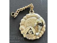 1684 Bulgaria semn club de fotbal Slavia 1913 Sofia