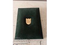 бронзов плакет -тракийска царска гробница