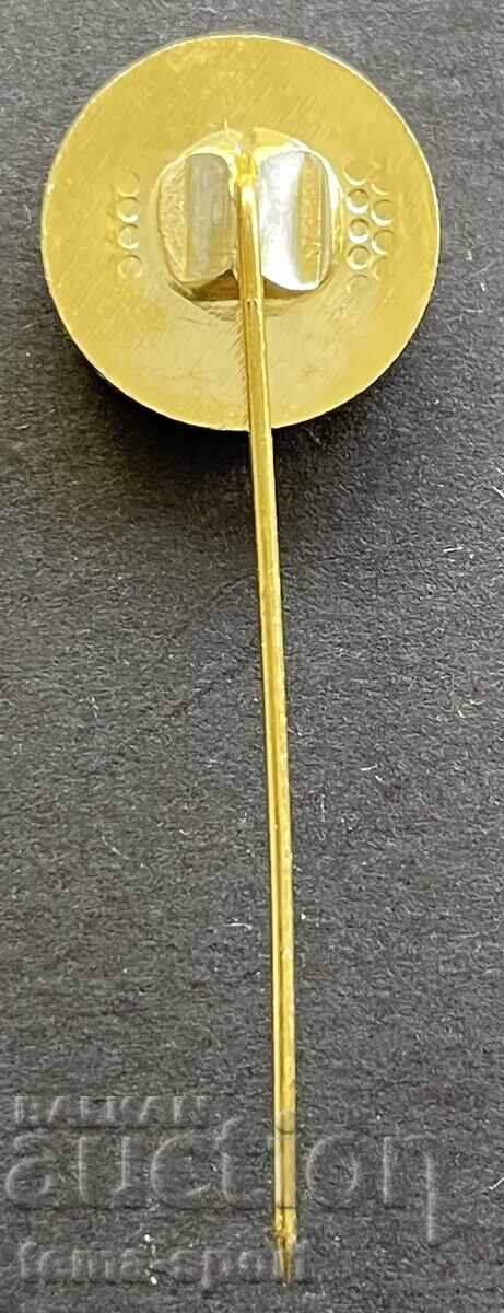 1691 Βουλγαρικό σήμα ποδοσφαιρικού συλλόγου Κούμπρατ Σόφια με τιμή 5.00 BGN | € 2.56