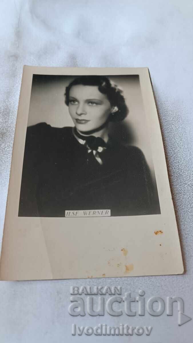 Postcard Ilse Werner