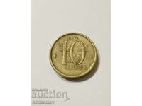 Швеция 10 крони 1992 г.