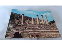 Postcard Cirene Temple of Apollo 1986