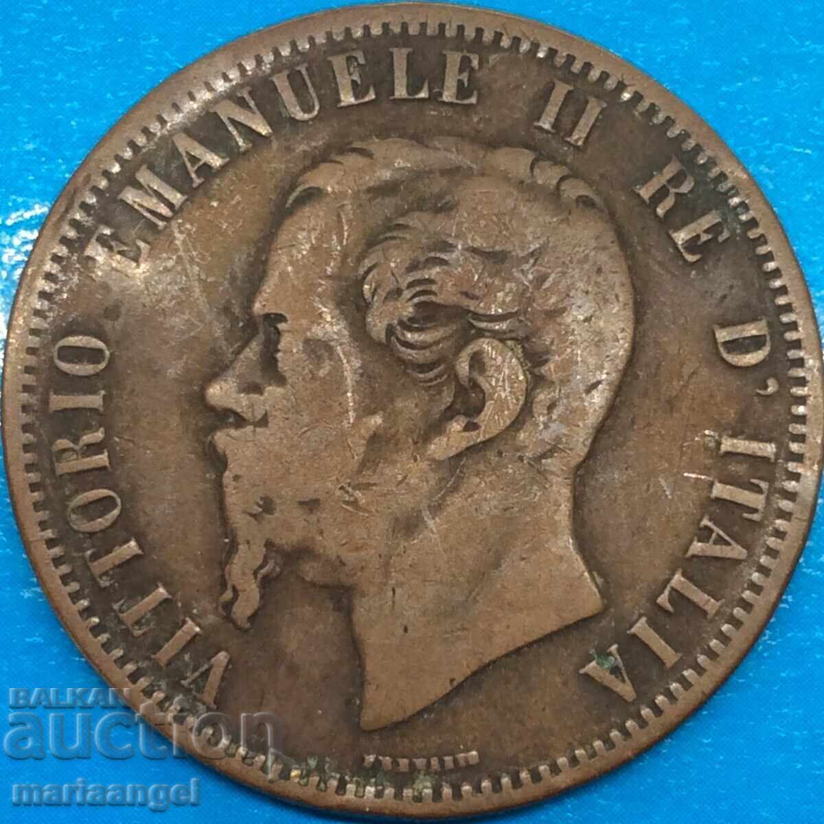 Licitație 10 Centesimi 1866 M - Milano Italia 30mm Victor Emmanuel Licitație 10 Centesimi 1866 M - Milano Italia 30mm Victor Emmanuel