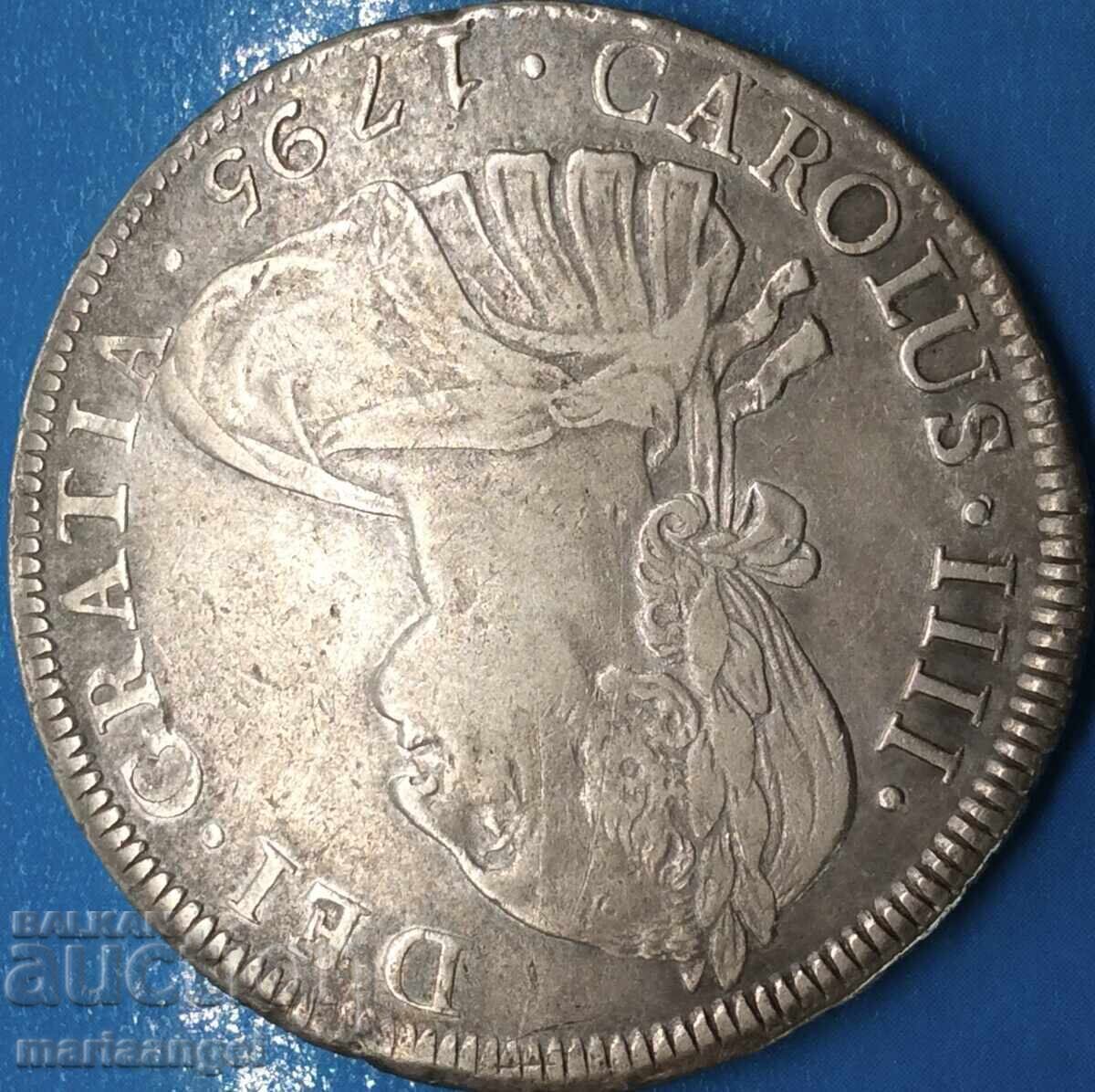 Spain 1795 8 Reales Potosi Carlos IV silver - 5