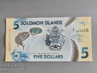 Bancnota - Insulele Solomon - 5 Dolari UNC | 2019