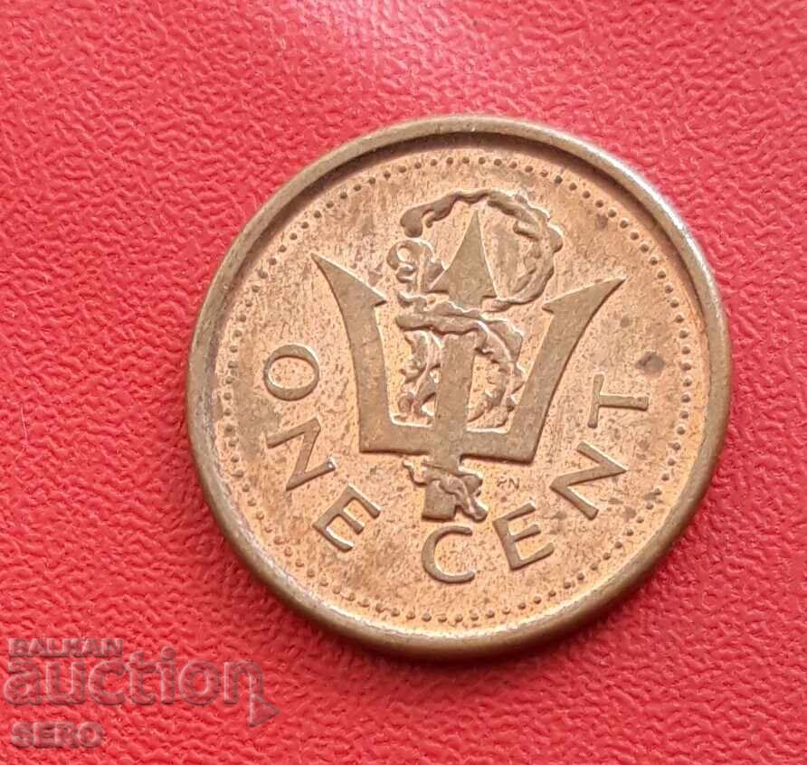 Island of Barbados-1 cent 2011