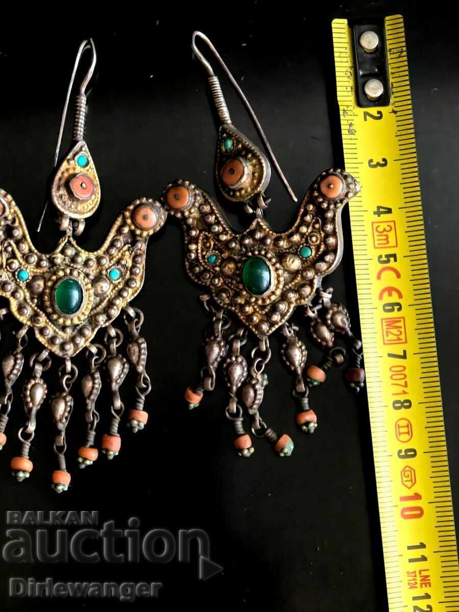 Доставка на Възрожденски обеци. Наушници. Сребро