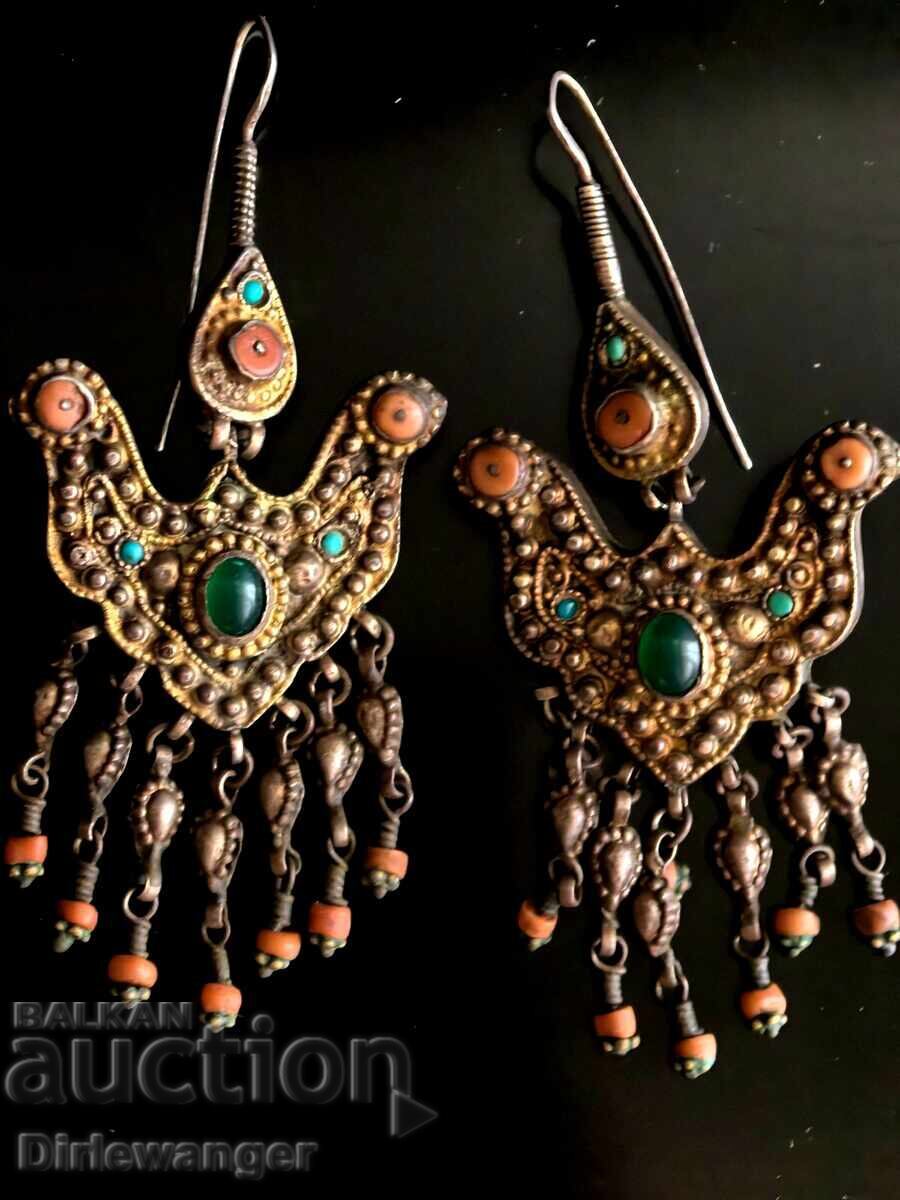 Възрожденски обеци. Наушници. Сребро - 6