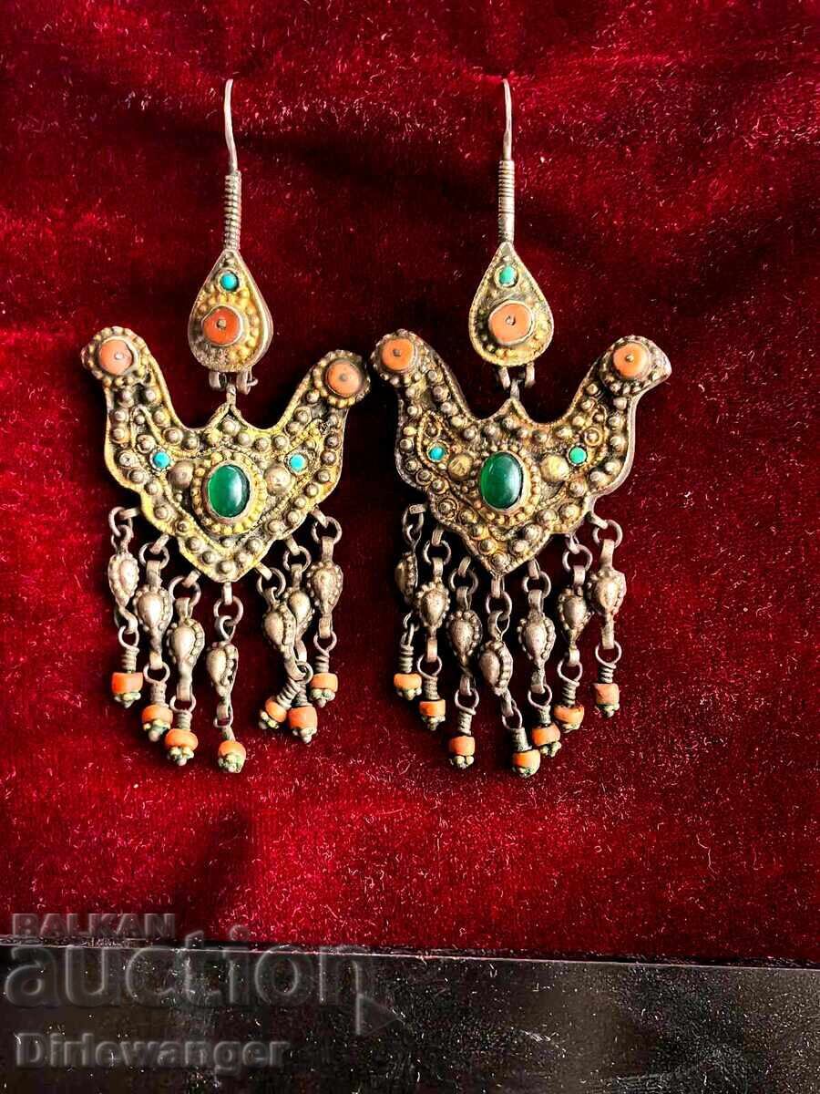 Възрожденски обеци. Наушници. Сребро - 7