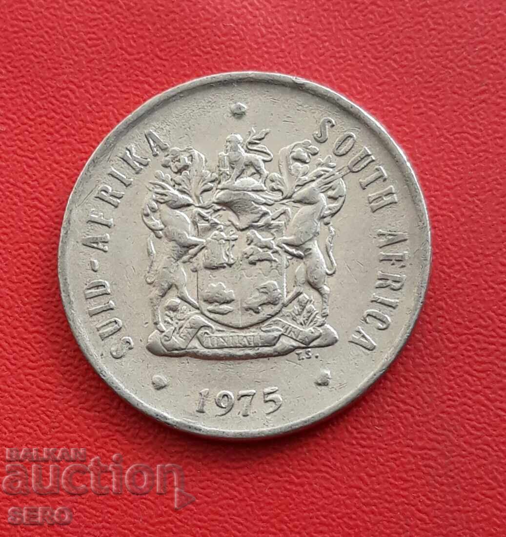 South Africa - 20 Cents 1975 with price 0.41 BGN | € 0.21 South Africa - 20 Cents 1975 with price 0.41 BGN | € 0.21