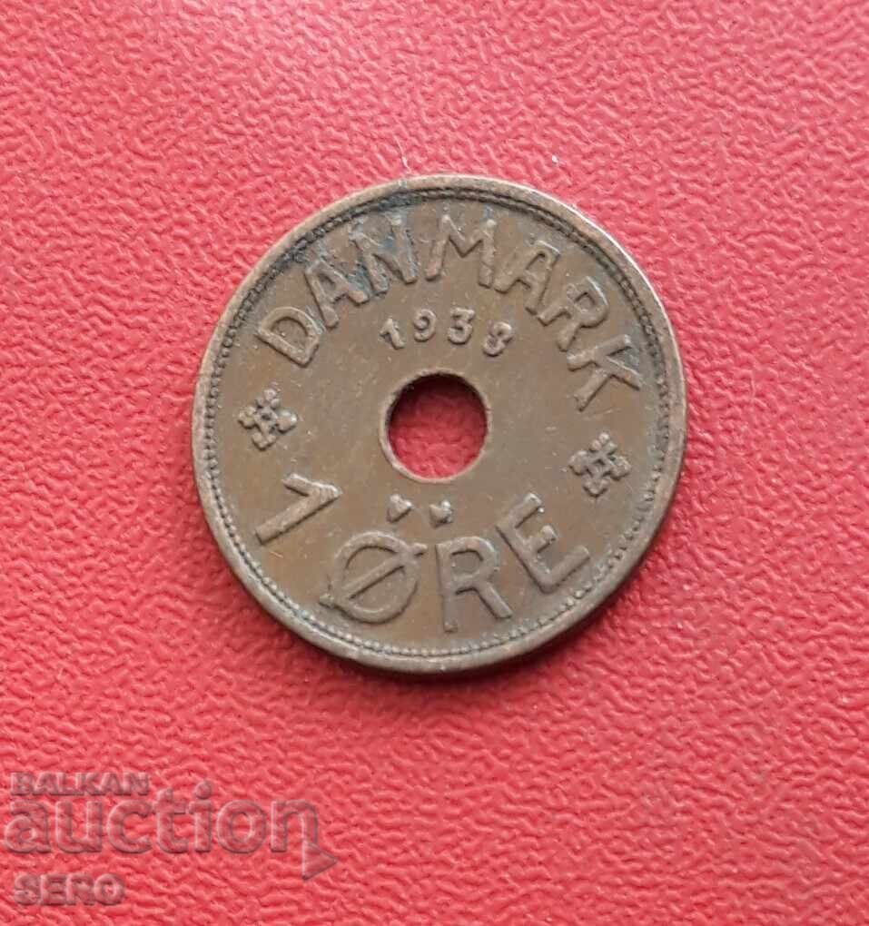 Denmark - 1 Ore 1938