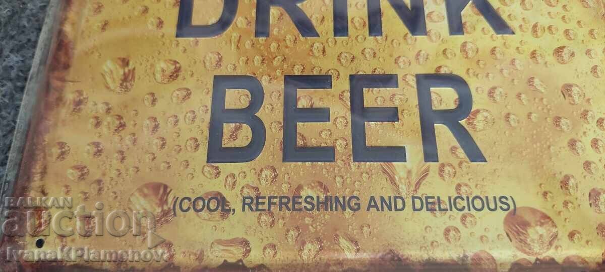 New Metal Sign for Collectors with price 18.00 BGN | € 9.20 New Metal Sign for Collectors with price 18.00 BGN | € 9.20