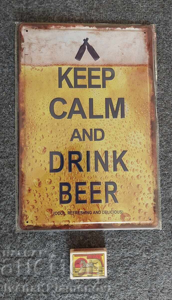 New Metal Sign for Collectors - 5 New Metal Sign for Collectors - 5