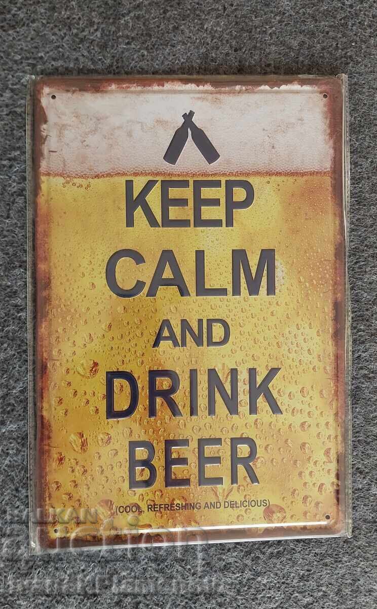 New Metal Sign for Collectors New Metal Sign for Collectors