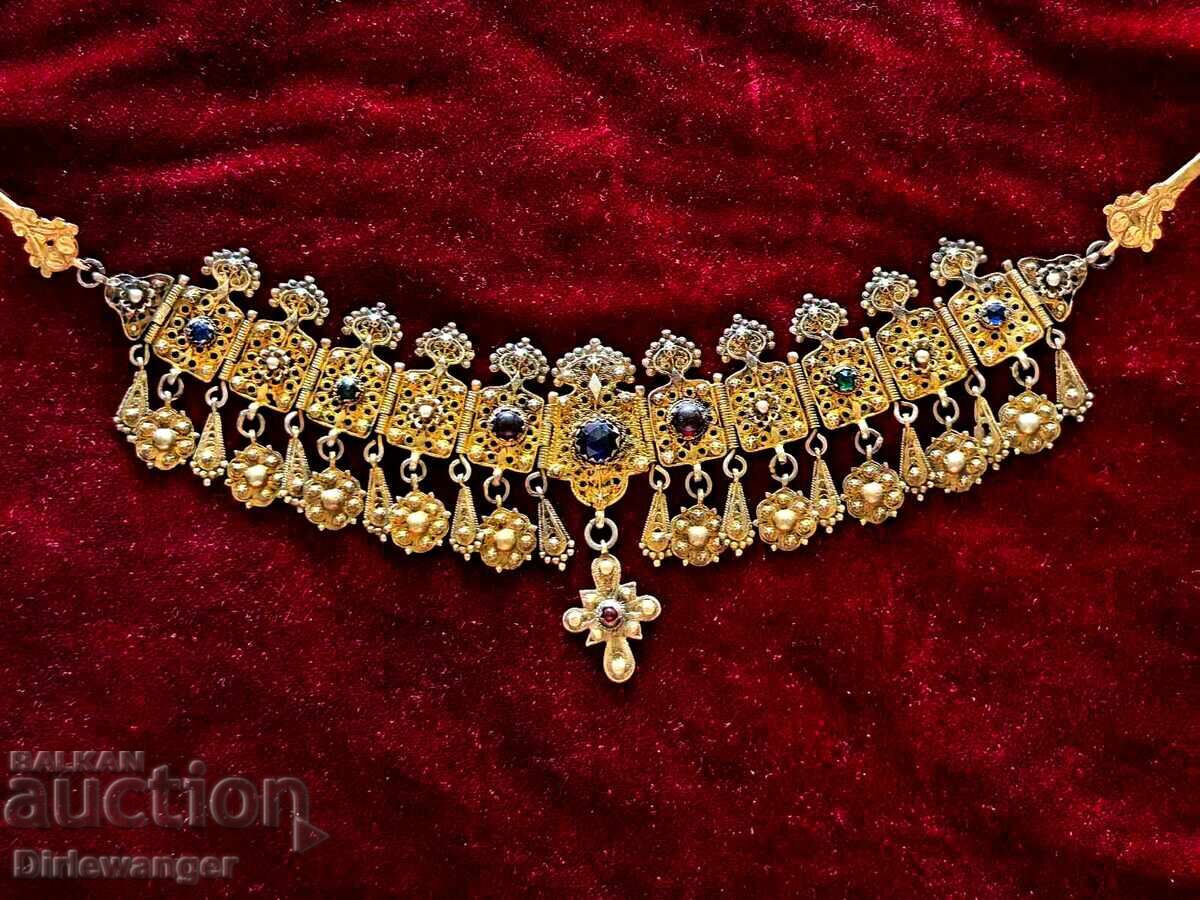 Revival Period Jewelry. Silver, Mercury Gilding