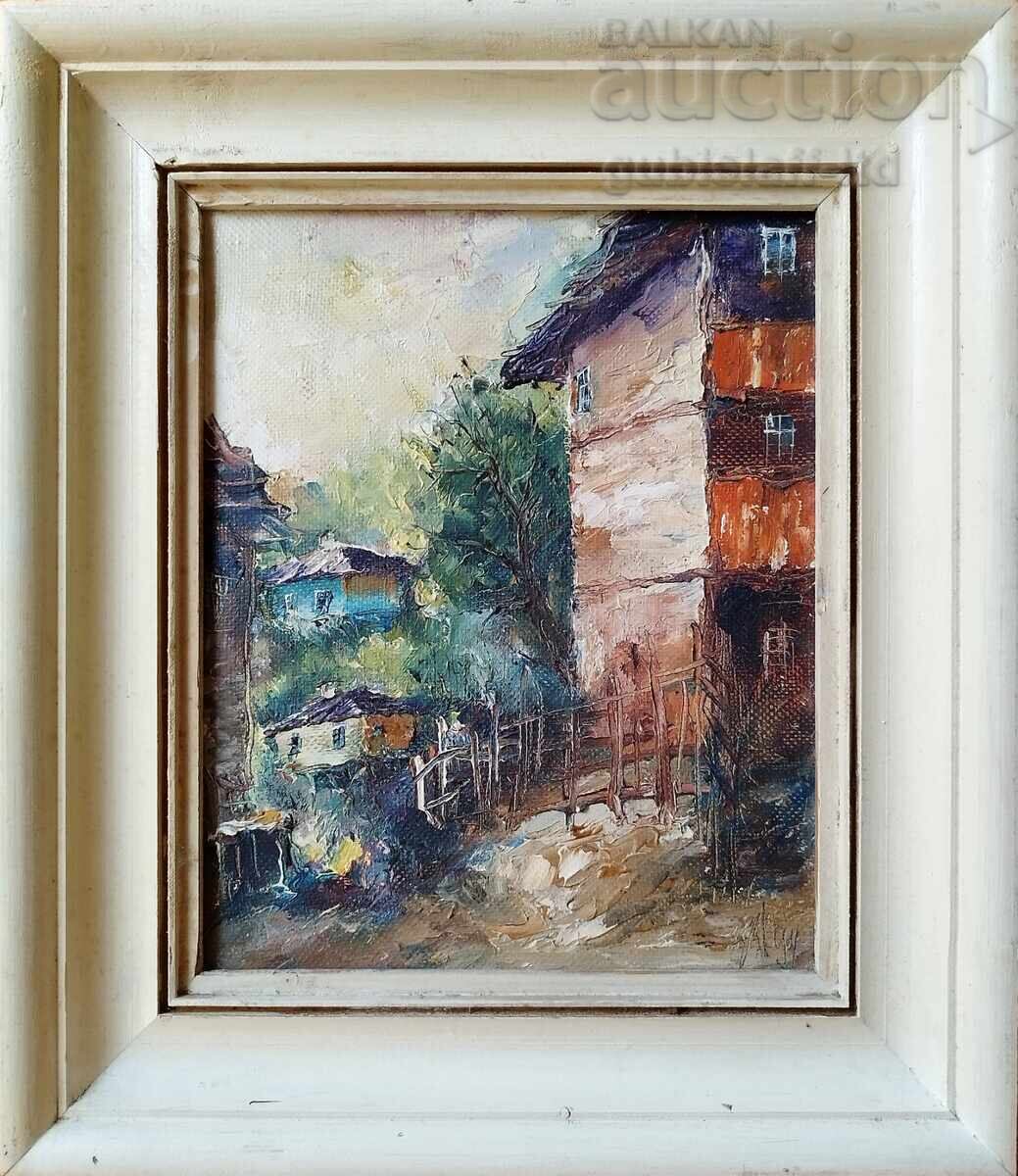 Tablou "Kovacevica", pictor Țvetan Doșkov, 1994