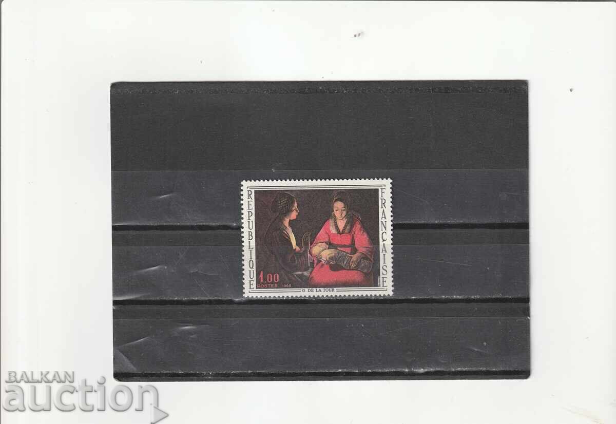 Franța 1966 - serie de timbre ARTĂ nefolosite Franța 1966 - serie de timbre ARTĂ nefolosite