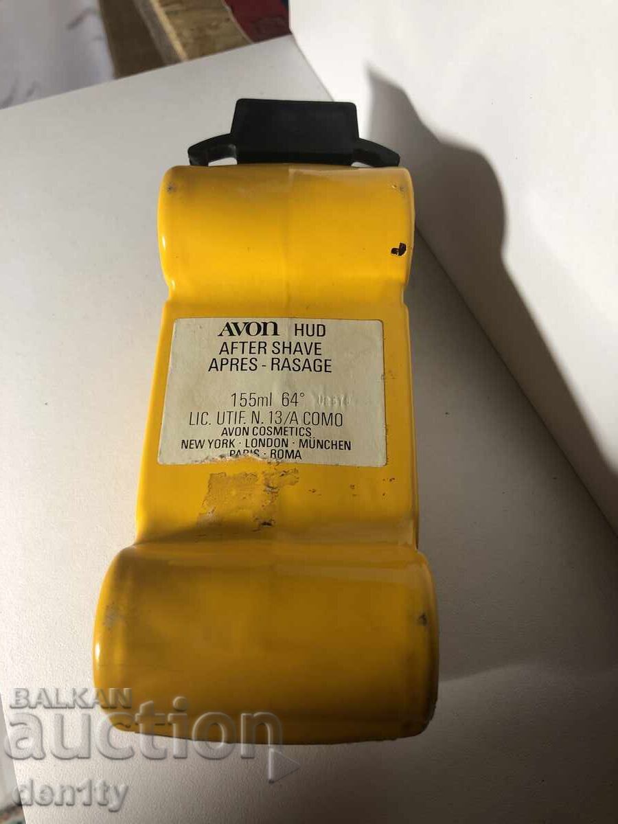 Стъклена бутилка за парфюм Avon във формата на кола - 5