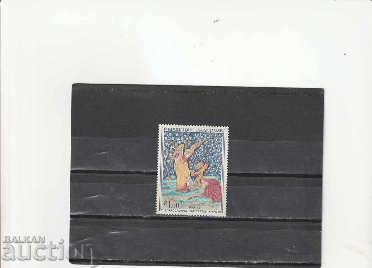 Franța 1966 - serie de timbre ARTĂ nefolosite Franța 1966 - serie de timbre ARTĂ nefolosite