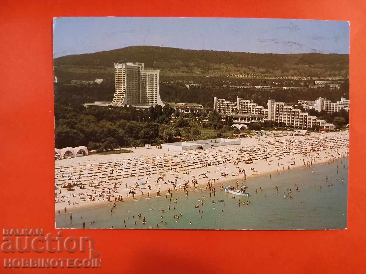 BULGARIA CĂRȚI POȘTALE DE CĂLĂTORIE ALBENA 1984 RDG