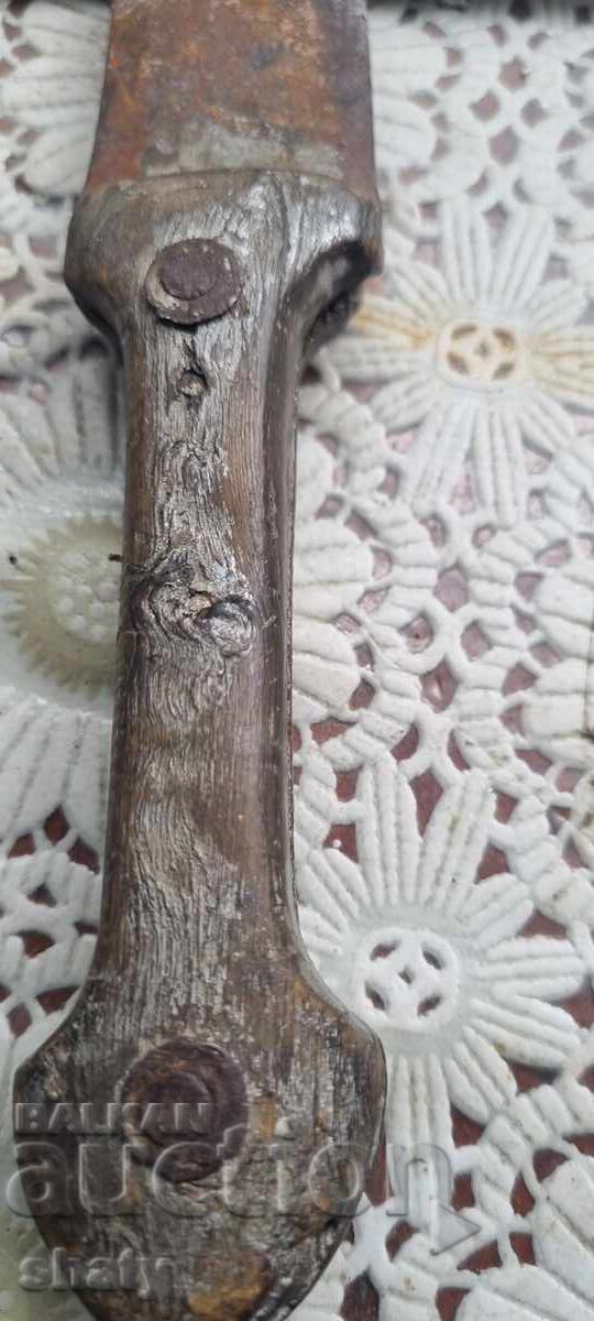 Παλιό μαχαίρι με λαβή από κέρατο - 7 Παλιό μαχαίρι με λαβή από κέρατο - 7