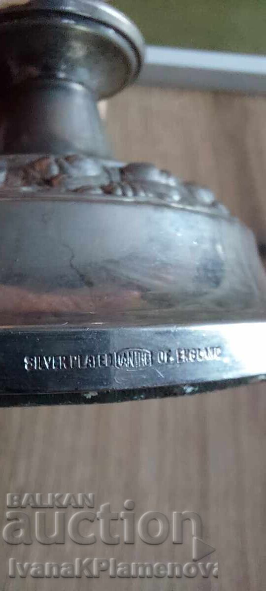 Свещник посребрен за ценители - 6