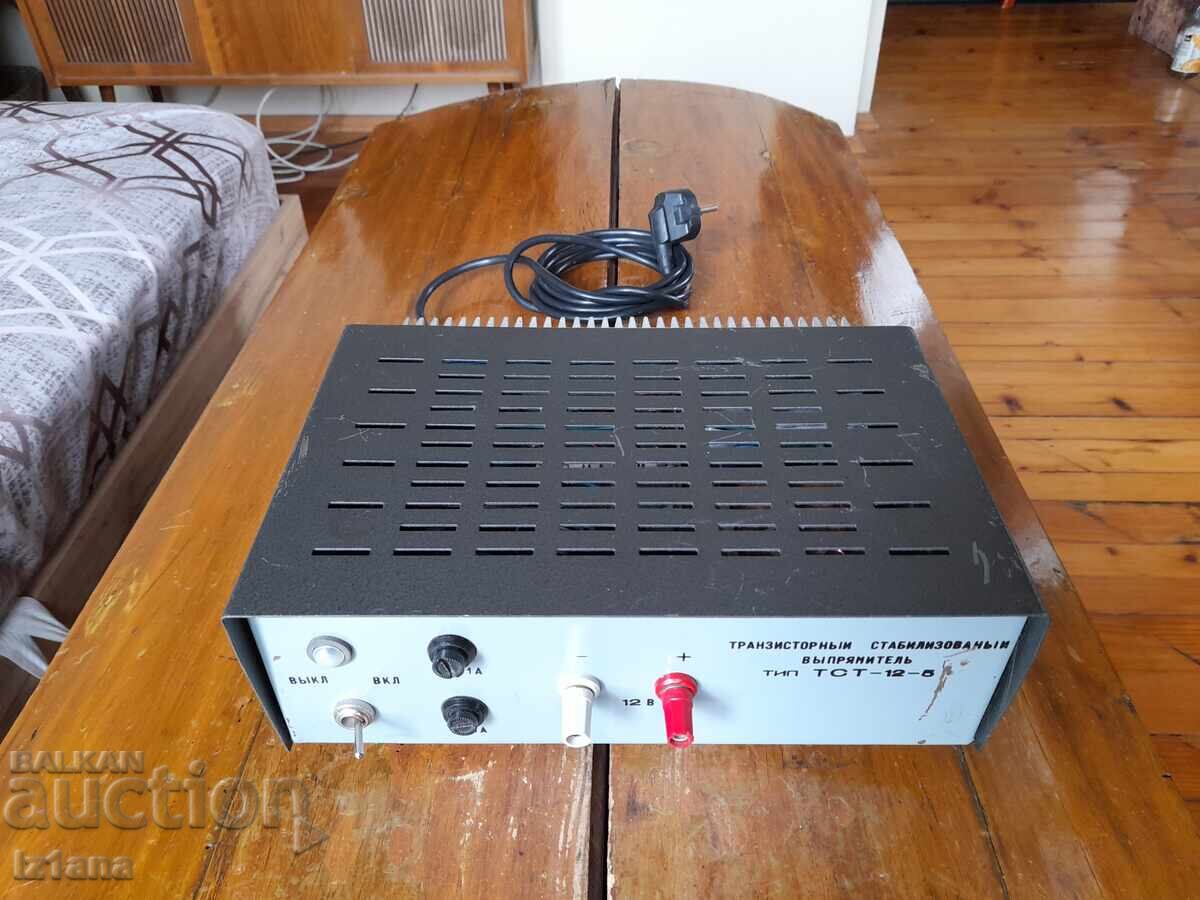 Old Stabilized Rectifier TST-12-5 with price 100.00 BGN | € 51.13 Old Stabilized Rectifier TST-12-5 with price 100.00 BGN | € 51.13
