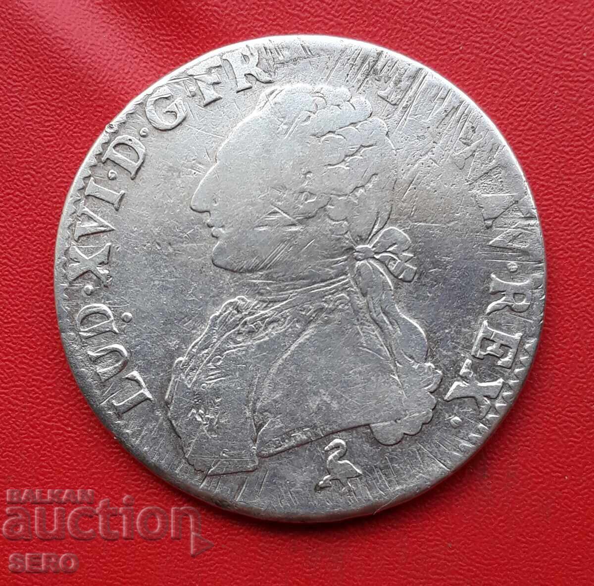 France - 1 Écu 1784 A - Paris