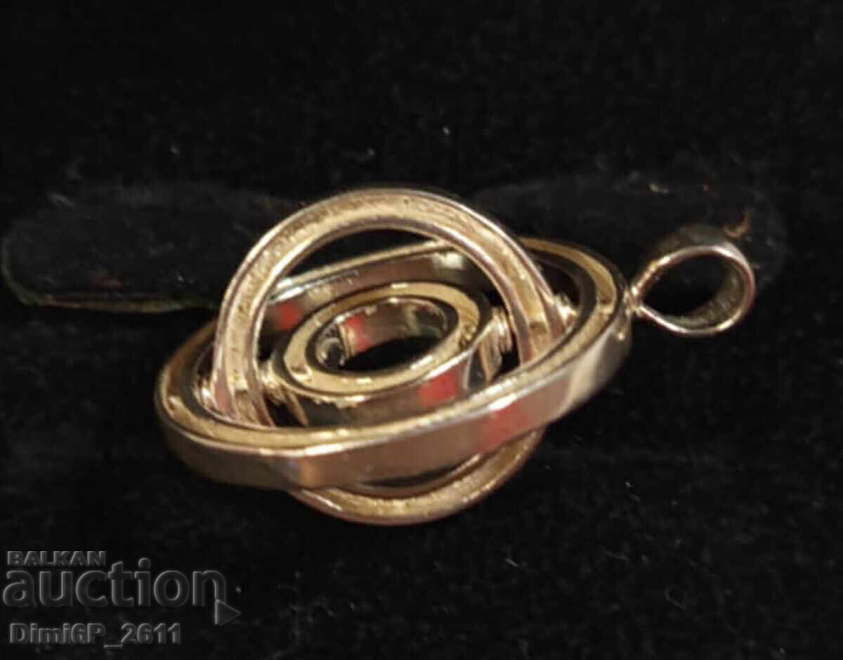 Licitație Colier argint 925 BVLGARI, pandantiv