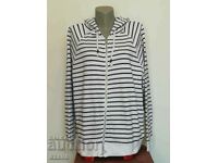 Excellent hooded sweatshirt, 100% cotton