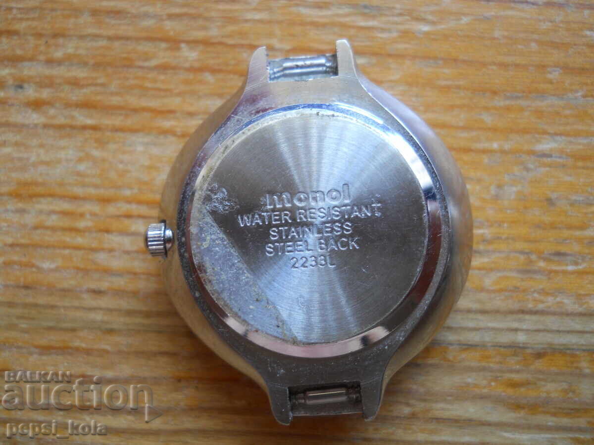 Дамски кварцов часовник "Monol" с цена 5.00 лв. | € 2.56