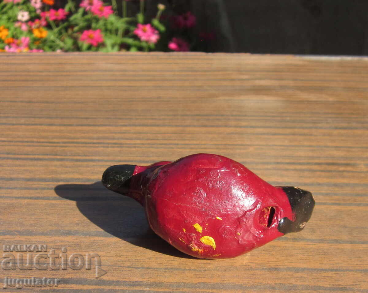 Delivery of Old Bulgarian Folk Ceramic Whistle Bird Chicken