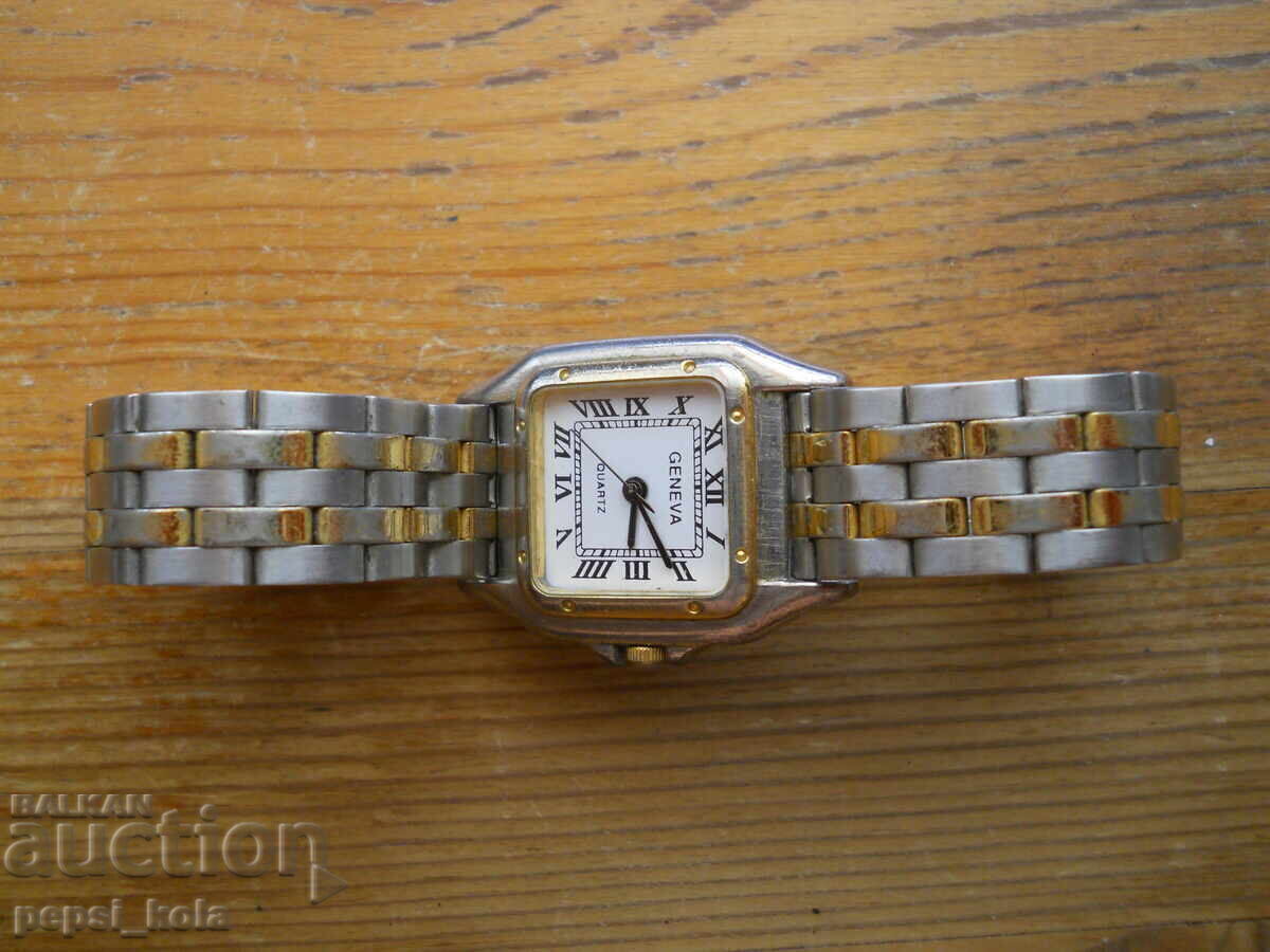 Retro Ladies Quartz Watch "Geneva" Switzerland with price 20.00 BGN | € 10.23
