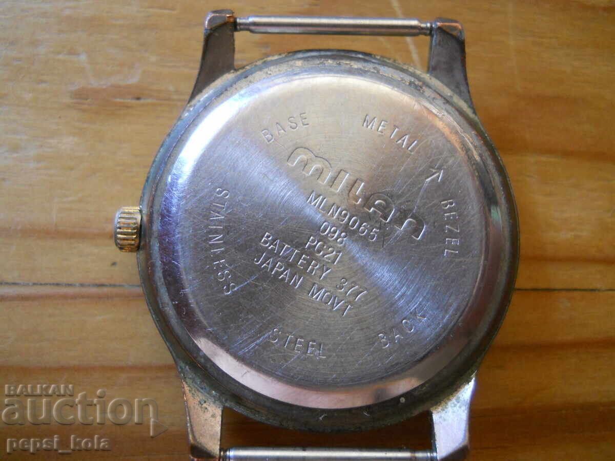 Ανδρικό ρολόι quartz "Milan" με τιμή 3.00 BGN | € 1.53