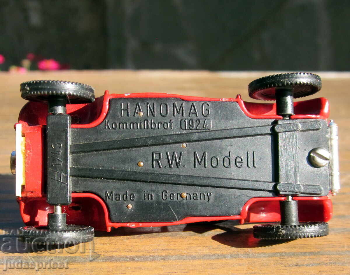 HANOMAG R.W. παλαιό Γερμανικό μεταλλικό παιχνίδι αυτοκινητάκι - 7 HANOMAG R.W. παλαιό Γερμανικό μεταλλικό παιχνίδι αυτοκινητάκι - 7