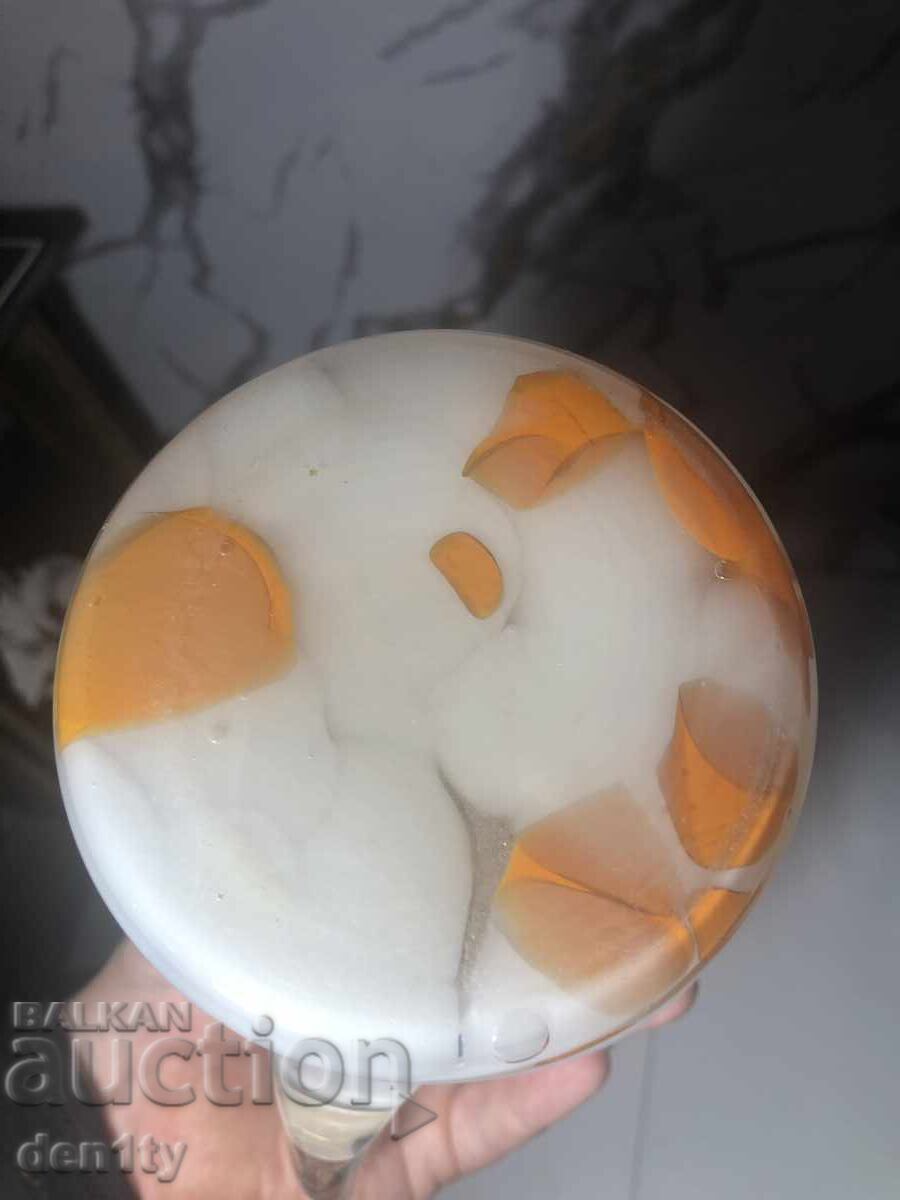 Доставка на голяма стъклена кана/кана тип мурано