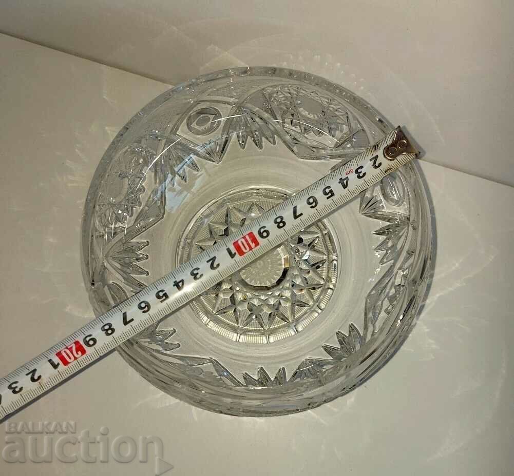 ΚΡΥΣΤΑΛΛΙΝΟ ΕΞΑΙΡΕΤΙΚΑ ΣΠΑΝΙΟ ΜΕΓΑΛΟ ΚΥΠΕΛΛΟ ΓΙΟΥΓΚΟΣΛΑΒΙΚΟΥ ΛΑΪΚΟΥ ΣΤΡΑΤΟΥ με τιμή 345.00 BGN | € 176.40