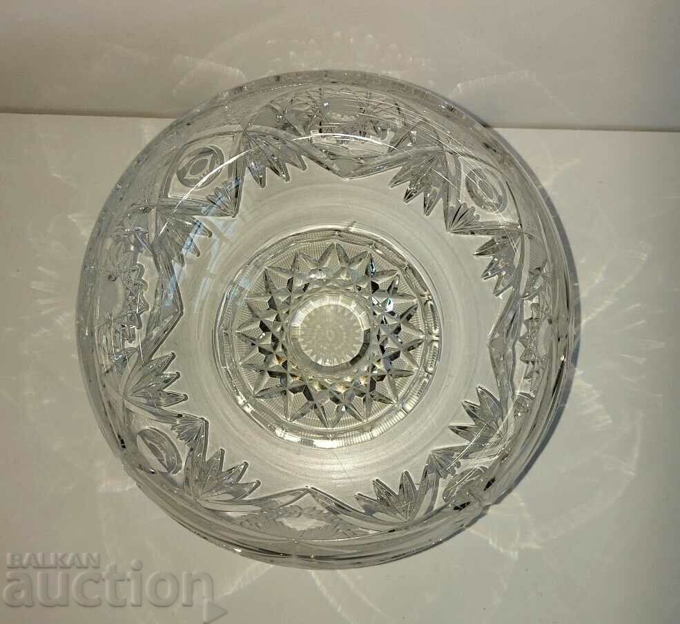 Παράδοση ΚΡΥΣΤΑΛΛΙΝΟ ΕΞΑΙΡΕΤΙΚΑ ΣΠΑΝΙΟ ΜΕΓΑΛΟ ΚΥΠΕΛΛΟ ΓΙΟΥΓΚΟΣΛΑΒΙΚΟΥ ΛΑΪΚΟΥ ΣΤΡΑΤΟΥ