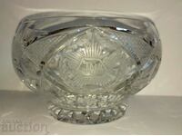 CRISTAL EXTREM DE RARĂ CUPĂ MARE ARMATA POPULARĂ IUGOSLAVĂ