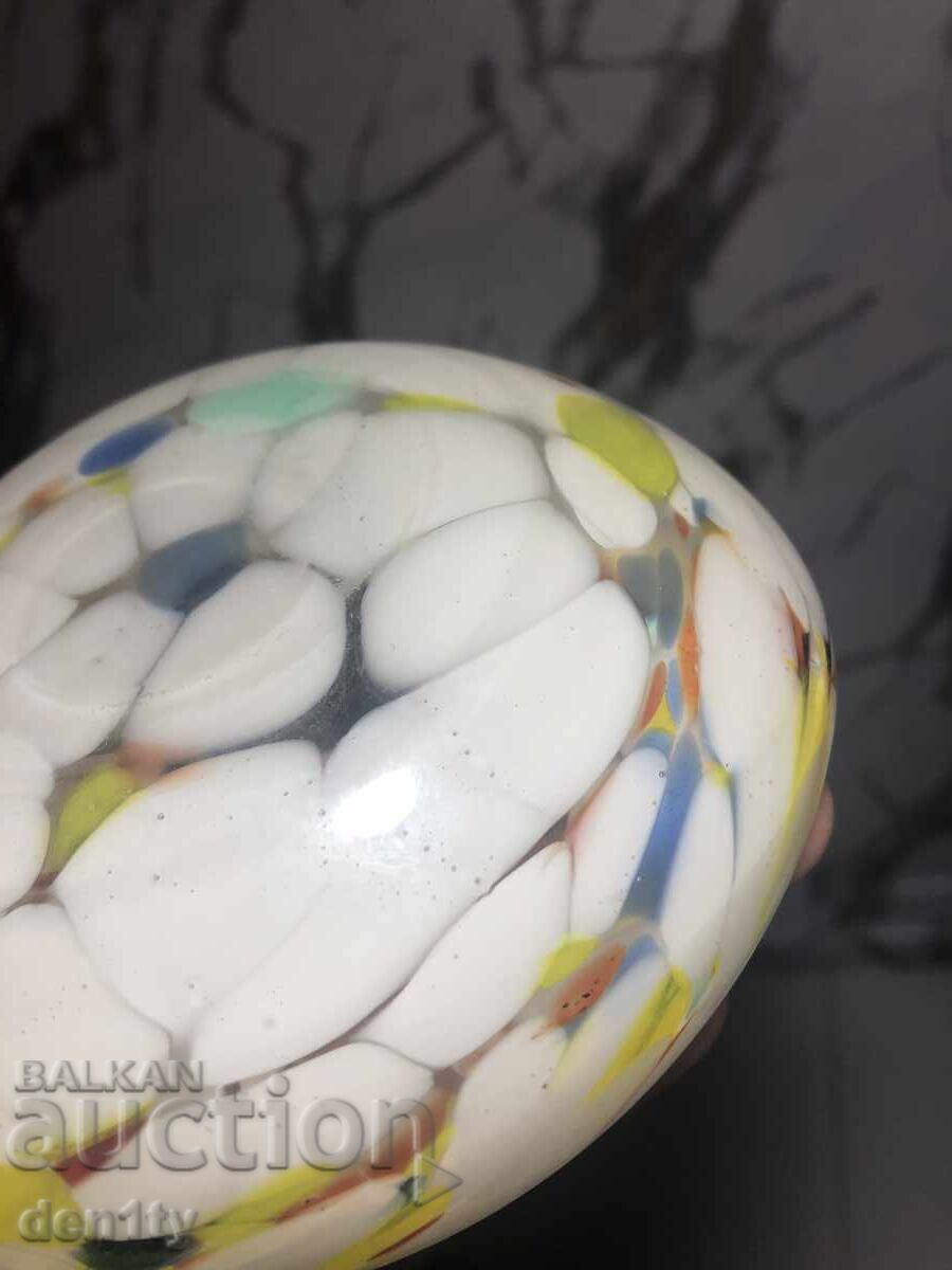 стъклен пепелник, тип мурано - 6