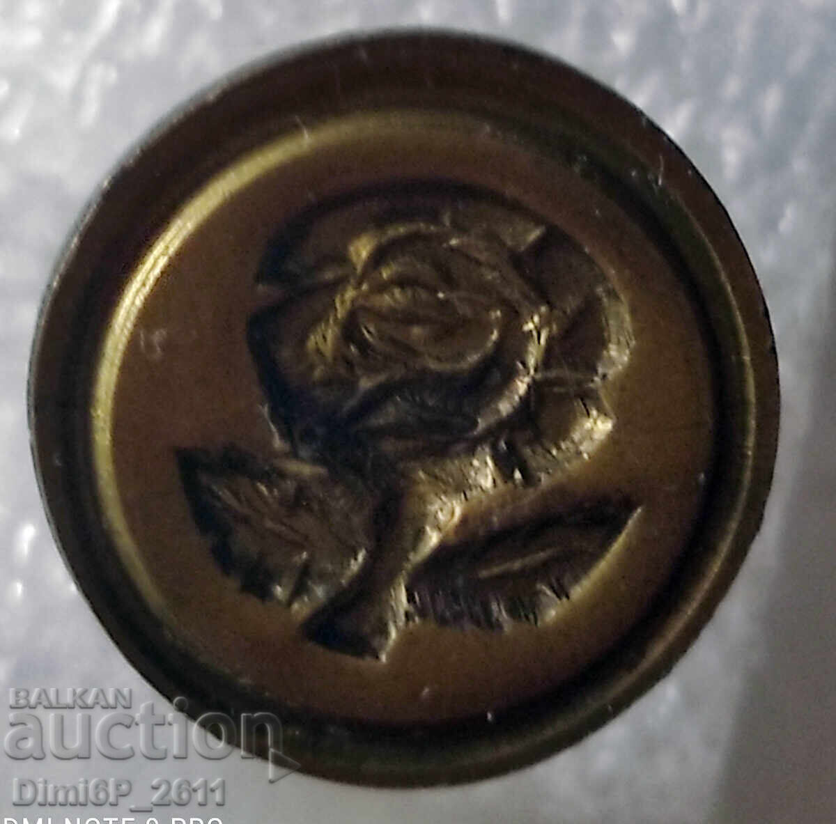 Auction  Antique Seal Bulgarian Rose