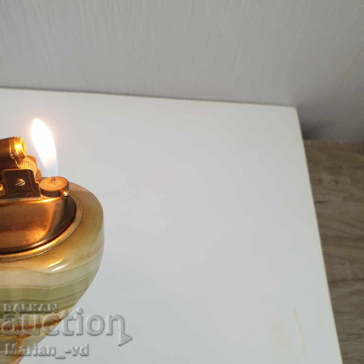 Brichetă de masă pe gaz din onix - 6 Brichetă de masă pe gaz din onix - 6