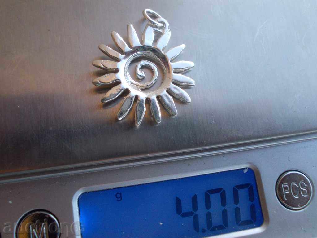 Silver pendant - 1 with price 10.00 BGN | € 5.11