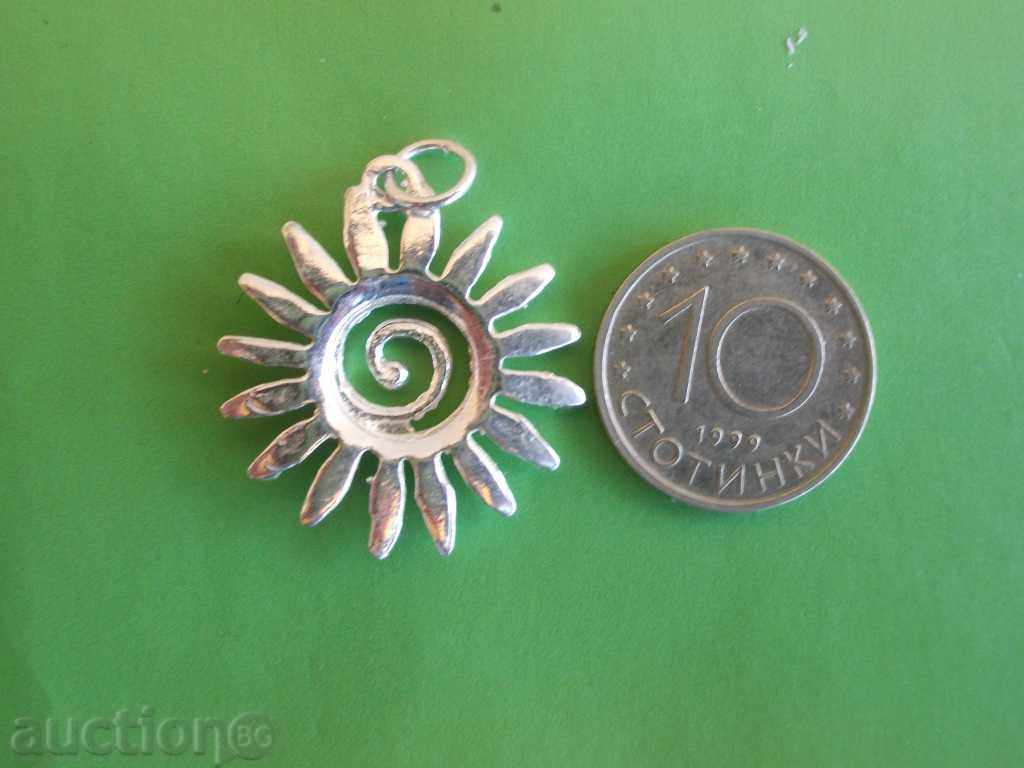Silver pendant - 1