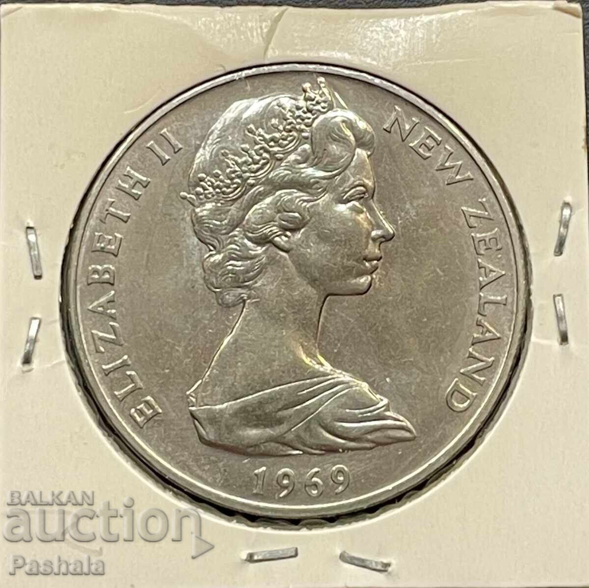 Νέα Ζηλανδία 1 δολάριο 1969 με τιμή € 10.00 | 19.56 BGN