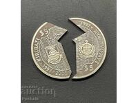 5 δολάρια Κιριμπάτι και 5 δολάρια Σαμόα 2000