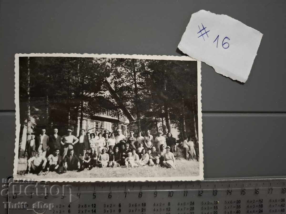 Carte poștală veche - Portret de familie